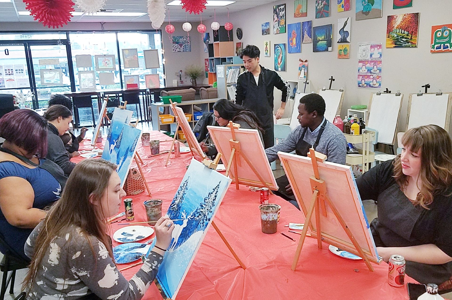 AL Art Studio Receive Customized & OneOnOne Instruction In Our